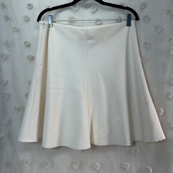 Saint Tropez West Women’s Cream Skater Skirt Size 12 - Picture 5 of 10
